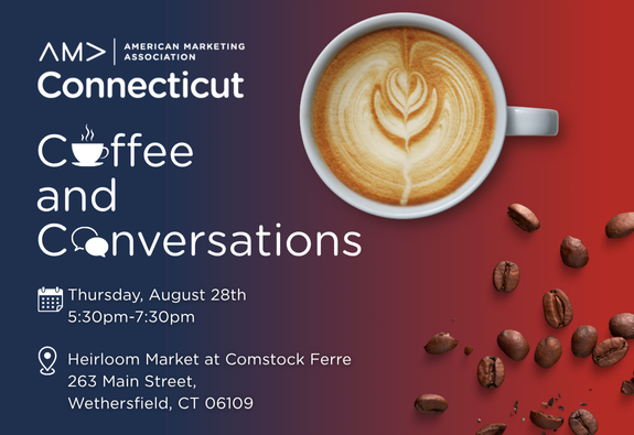 Meeting for AMA CT; members and guests meet for coffee monthly